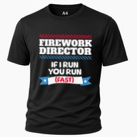 Fireworks Director If I Run You Run July 4th Independence Performance Shirt