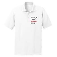 Fathers Day Its Me Hi IM The Husband Its Me Funny Husband Gift PosiCharge RacerMesh Polo