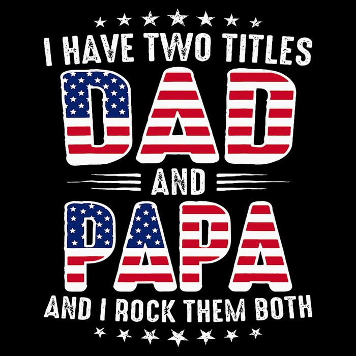 Father Day I Have Two Titles Dad And Papa Cooling Performance Crew T-Shirt