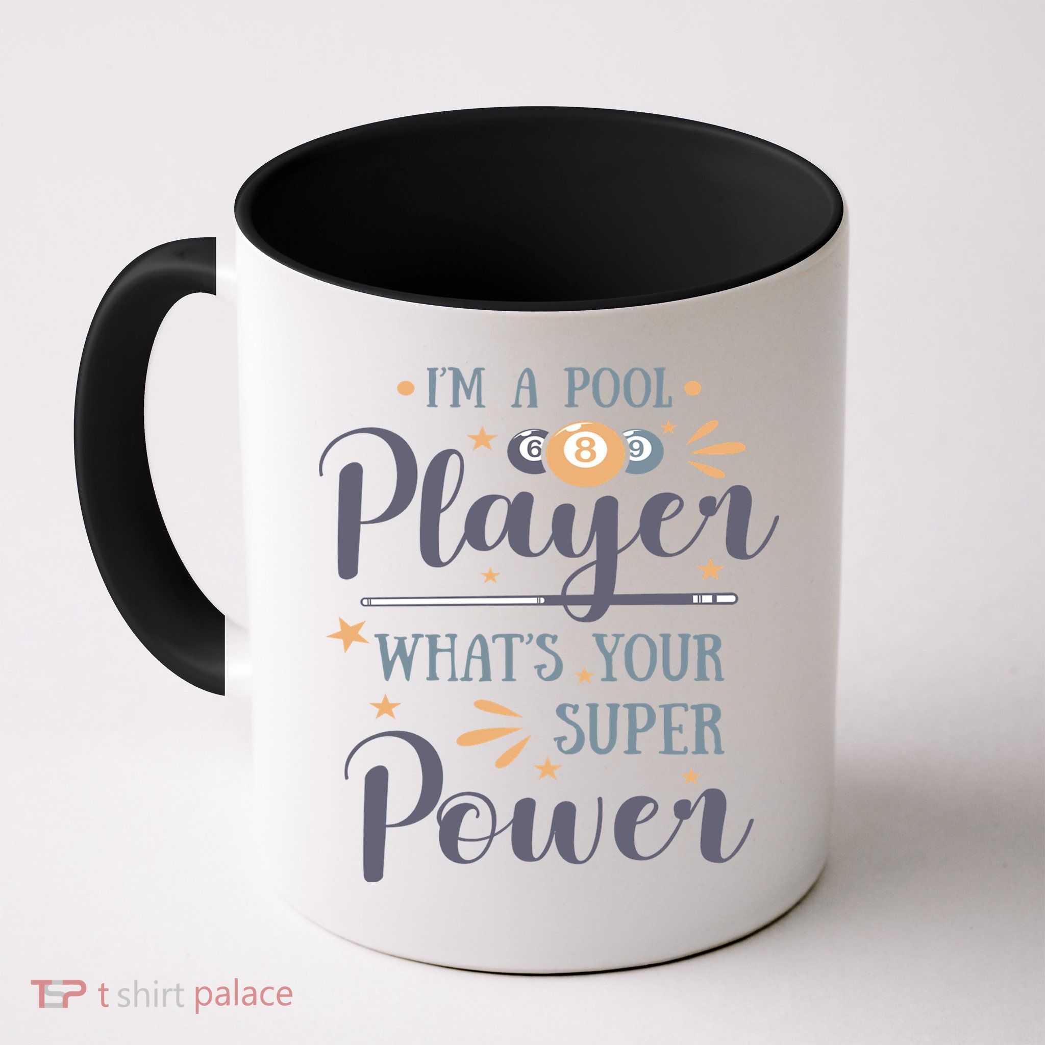 Father's Day I'm A Pool Player What's You Super Power Gift For Dad Mug