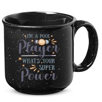 Father's Day I'm A Pool Player What's You Super Power Gift For Dad 15oz Campfire Ceramic Mug