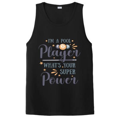 Father's Day I'm A Pool Player What's You Super Power Gift For Dad PosiCharge Competitor Tank