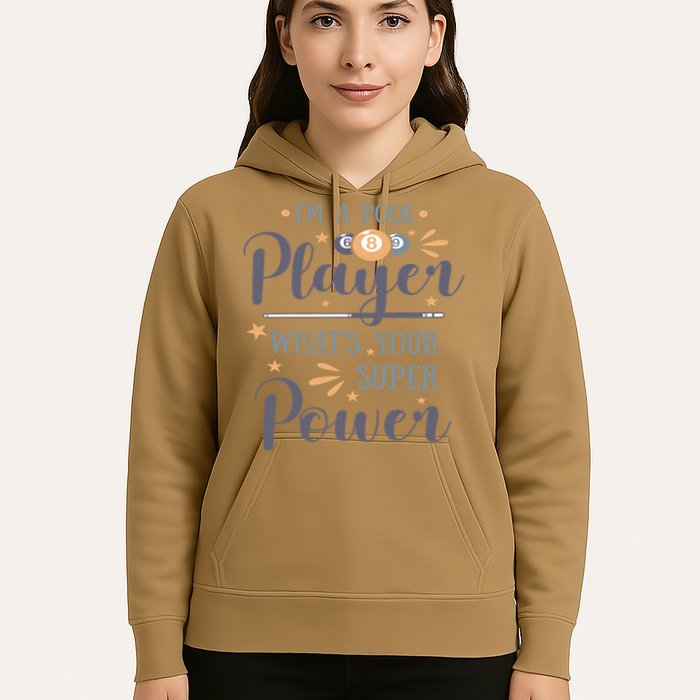 Father's Day I'm A Pool Player What's You Super Power Gift For Dad Hoodie