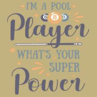 Father's Day I'm A Pool Player What's You Super Power Gift For Dad Magnet