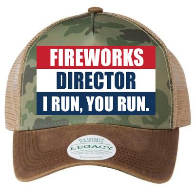 Fireworks Director I Run You Run Legacy Tie Dye Trucker Hat