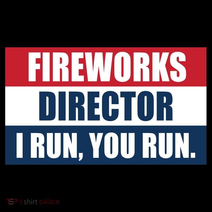 Fireworks Director I Run You Run Backpack