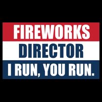 Fireworks Director I Run You Run 16oz Travel Tumbler