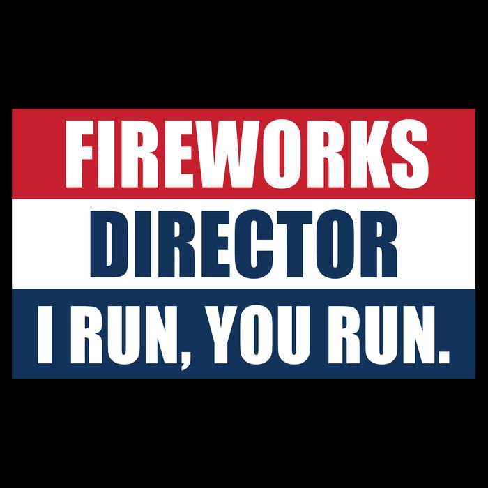 Fireworks Director I Run You Run 16oz Travel Tumbler