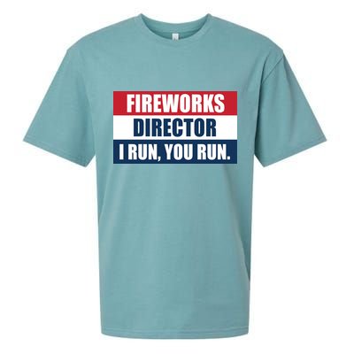 Fireworks Director I Run You Run Sueded Cloud Jersey T-Shirt