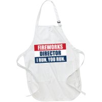 Fireworks Director I Run You Run Apron