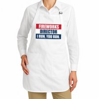 Fireworks Director I Run You Run Apron