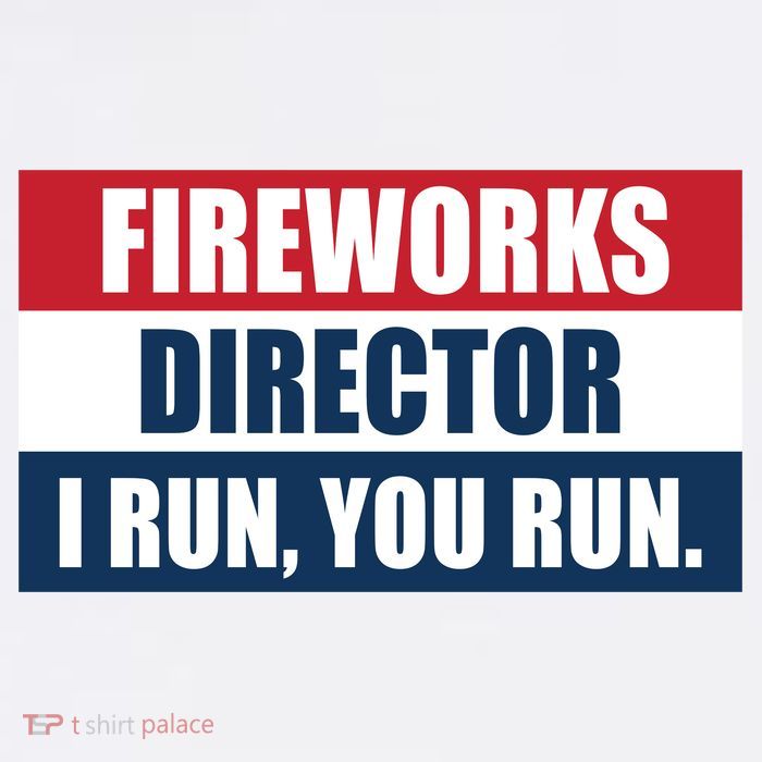 Fireworks Director I Run You Run Sustainable Bucket Hat