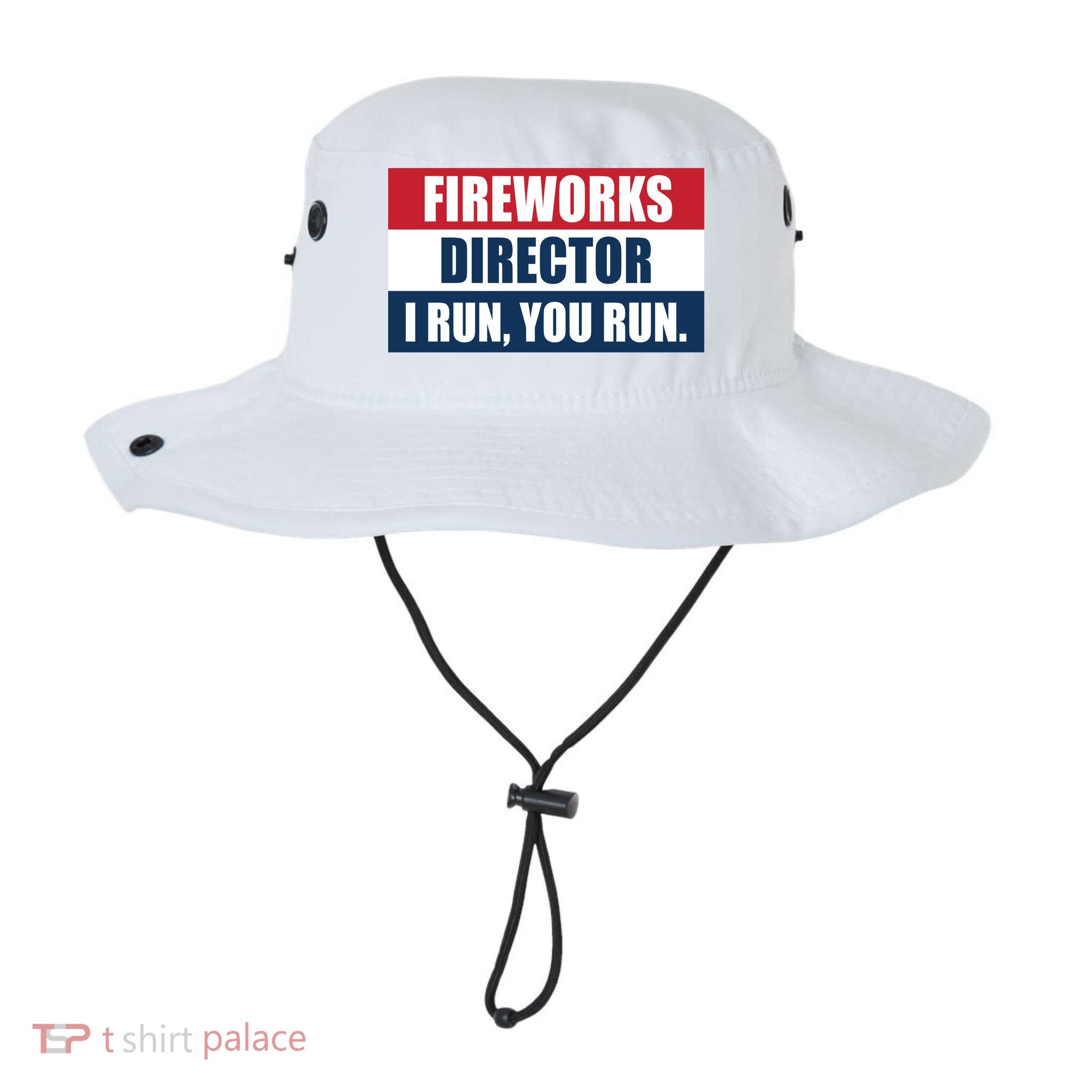 Fireworks Director I Run You Run Bucket Hat