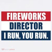 Fireworks Director I Run You Run Bucket Hat