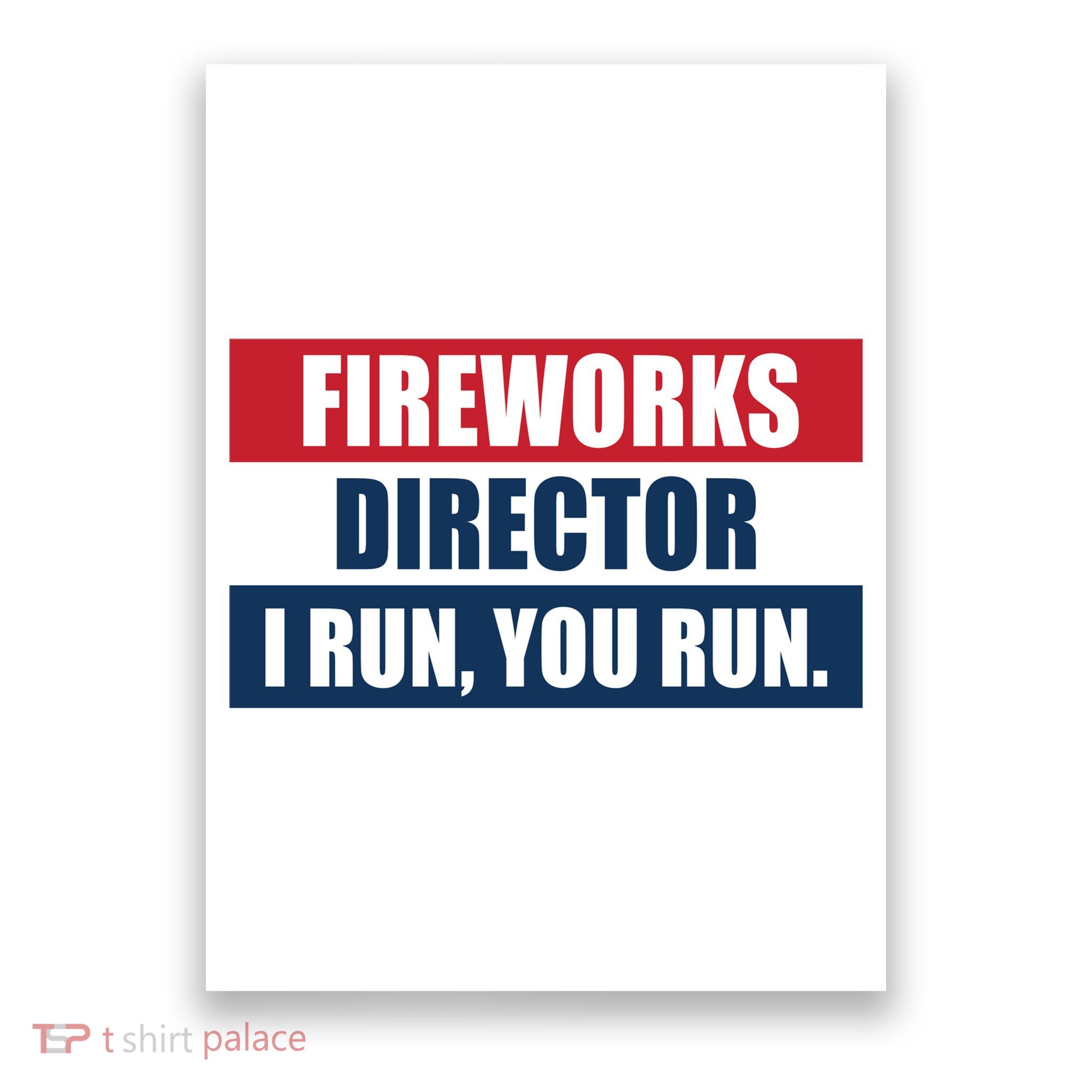 Fireworks Director I Run You Run Poster