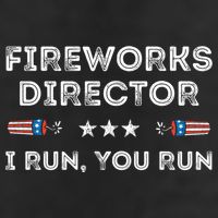 Fireworks Director I Run You Run Funny 4th Of July Patriotic Great Gift 15oz Campfire Ceramic Mug