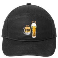 Fathers Day Its Not A Dad Bod Its A Father Figure Beer Mug Gift 7-Panel Snapback Hat