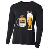 Fathers Day Its Not A Dad Bod Its A Father Figure Beer Mug Gift Cooling Performance Long Sleeve Crew