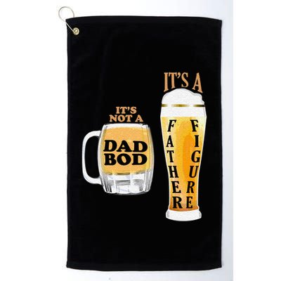 Fathers Day Its Not A Dad Bod Its A Father Figure Beer Mug Gift Golf Towel