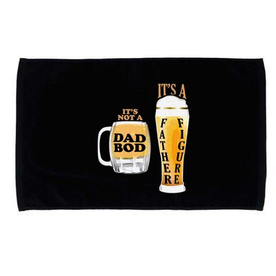 Fathers Day Its Not A Dad Bod Its A Father Figure Beer Mug Gift Microfiber Hand Towel