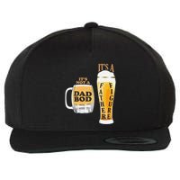 Fathers Day Its Not A Dad Bod Its A Father Figure Beer Mug Gift Wool Snapback Cap