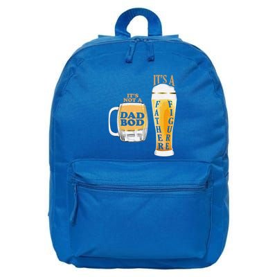 Fathers Day Its Not A Dad Bod Its A Father Figure Beer Mug Gift 16 in Basic Backpack
