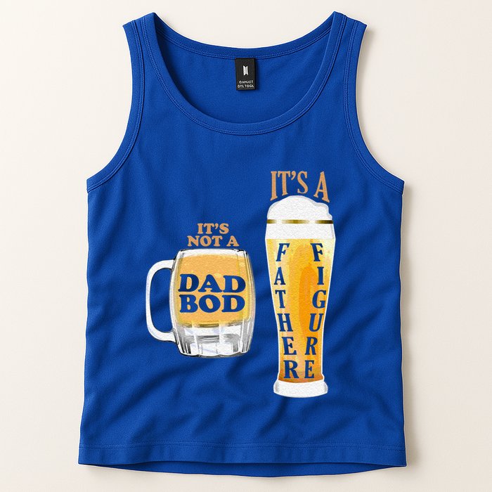 Fathers Day Its Not A Dad Bod Its A Father Figure Beer Mug Gift Tank Top