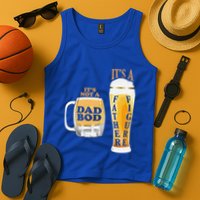 Fathers Day Its Not A Dad Bod Its A Father Figure Beer Mug Gift Tank Top