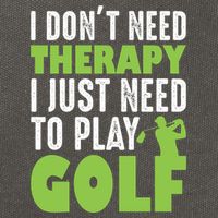 Father's Day I Just Need To Play Golf Gift For Dad Cotton Canvas Backpack