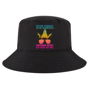 Fathers Day I Wear A Unicorn Dadacorn Cool Comfort Performance Bucket Hat