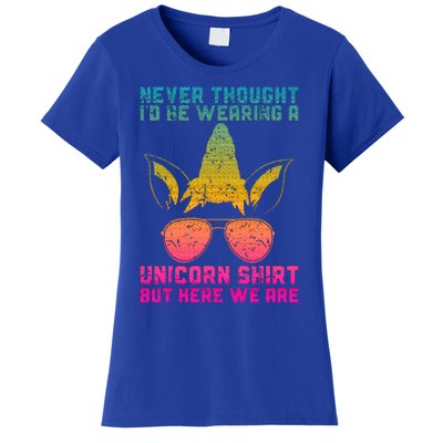 Fathers Day I Wear A Unicorn Dadacorn Women's T-Shirt