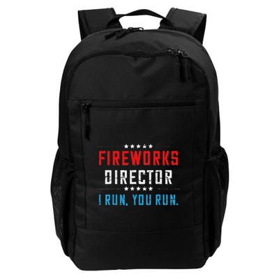 Fireworks Director If I Run You Run Daily Commute Backpack