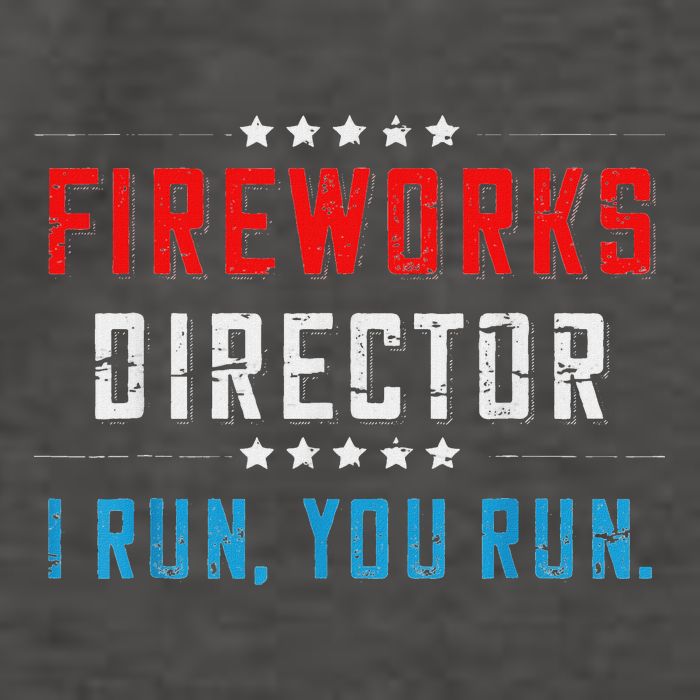 Fireworks Director If I Run You Run Vector Backpack