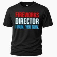 Fireworks Director I Run You Run Funny 4th Of July Party Performance Shirt