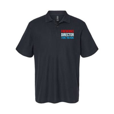 Fireworks Director I Run You Run Funny 4th Of July Party Polo