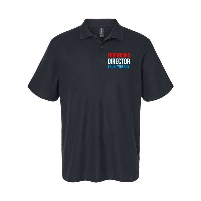 Fireworks Director I Run You Run Funny 4th Of July Party Polo