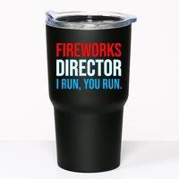 Fireworks Director I Run You Run Funny 4th Of July Party Tumbler