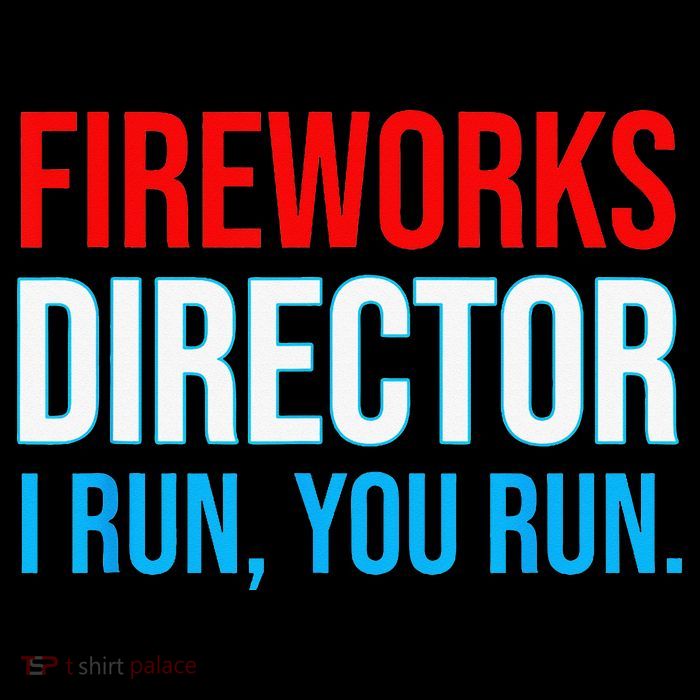 Fireworks Director I Run You Run Funny 4th Of July Party Short Acrylic Beanie