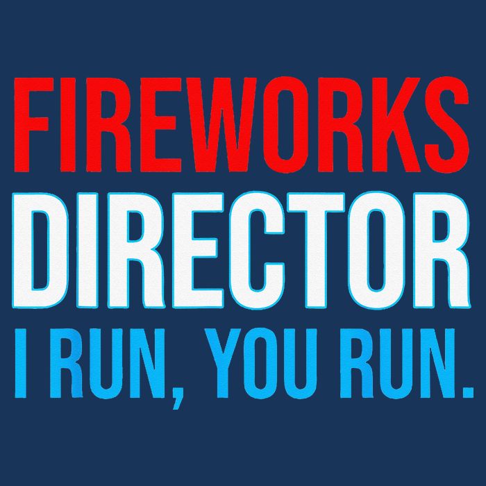 Fireworks Director I Run You Run Funny 4th Of July Party Infant Baby Jersey Bodysuit