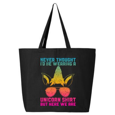 Fathers Day I Wear A Unicorn Dadacorn 25L Jumbo Tote