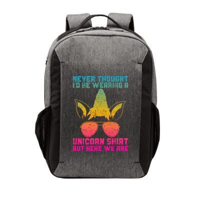 Fathers Day I Wear A Unicorn Dadacorn Vector Backpack