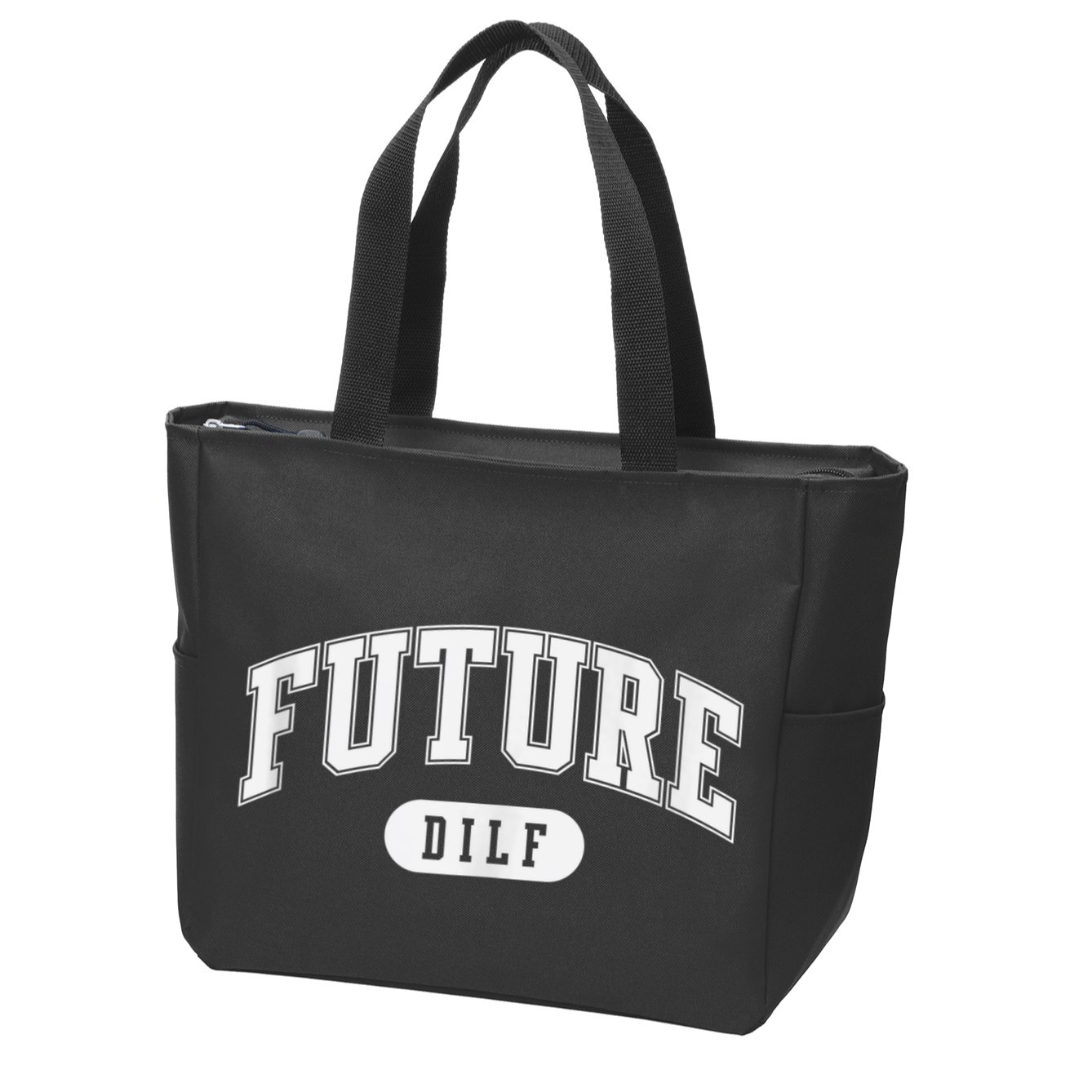 FUTURE DILF I Love Dilfs Zip Tote Bag