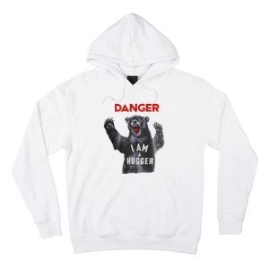 Funny Danger Im Hugger Bear Sun Nerd Geek Graphic Hoodie