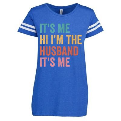 Fathers Day Its Me Hi I'm The Husband Its Me Enza Ladies Jersey Football T-Shirt