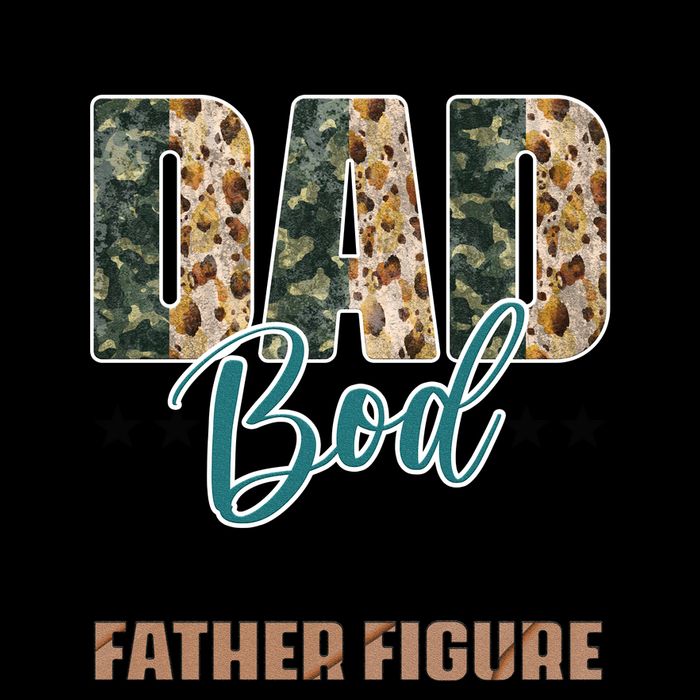 Father's Day It's Not A Dad Bod It's A Father Figure Camo Impact Tech Backpack