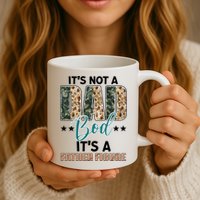 Father's Day It's Not A Dad Bod It's A Father Figure Camo Mug