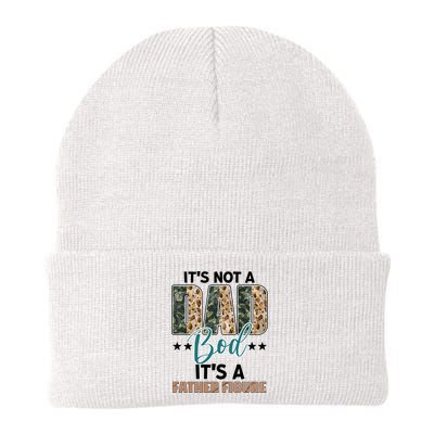 Father's Day It's Not A Dad Bod It's A Father Figure Camo Beanie