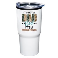 Father's Day It's Not A Dad Bod It's A Father Figure Camo Tumbler