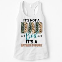 Father's Day It's Not A Dad Bod It's A Father Figure Camo Womens Tank Top