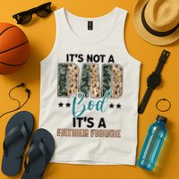 Father's Day It's Not A Dad Bod It's A Father Figure Camo Tank Top